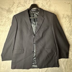 Franco Tassi Men’s Navy Pinstripe Wool Sport Coat 43R 3-Button Made In Canada